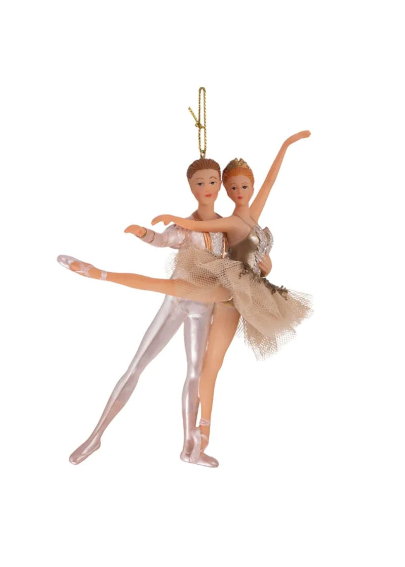 Ballet Pas de Deux Ornament (5.8")