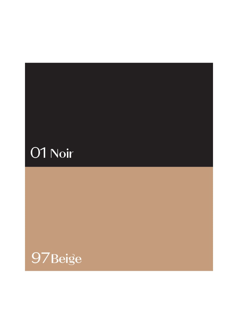 Ballet Rosa color swatches in black and beige